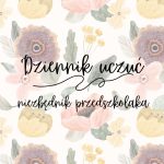 Okładka karty pracy emocje dziennik uczuć dla przedszkolaka