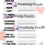 Poznajmy sie - karty pracy wstęp do emocji