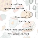 Karty pracy - okładka jesiennych kart pracy matematycznych dla dzieci do druku pdf