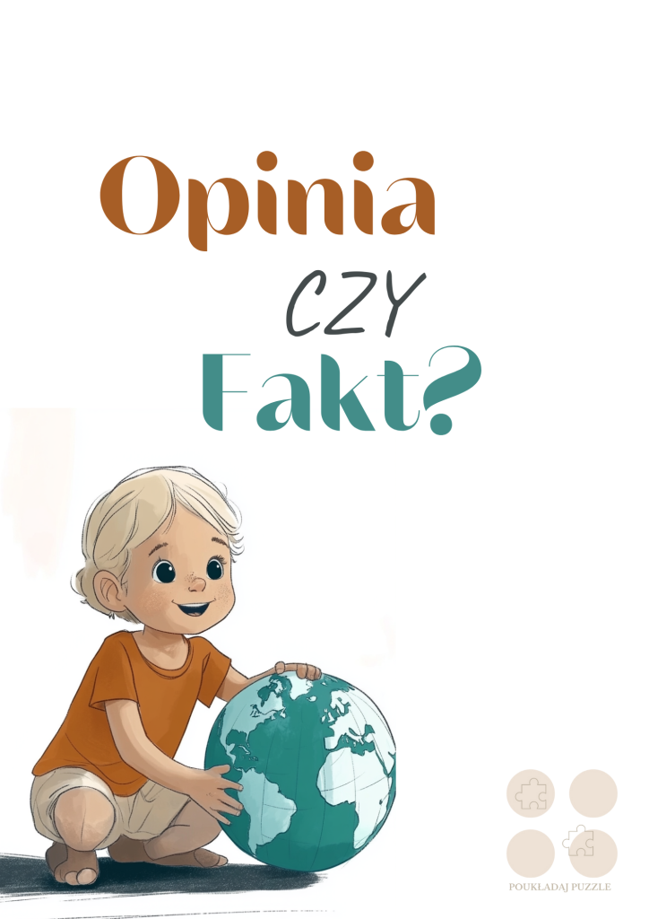Fakty i opinie zestaw kart pracy