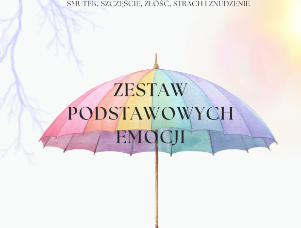 Zestaw kart pracy - podstawowe emocje dla przedszkolaka